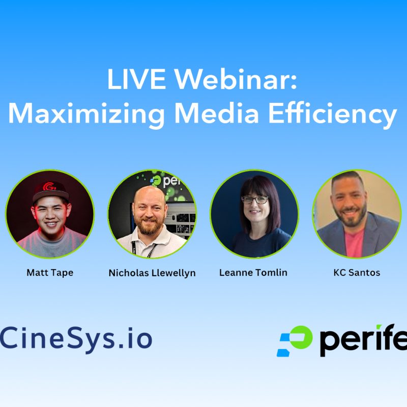 Perifery CineSys Webinar